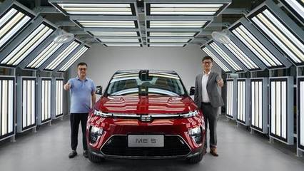天際汽車長沙工廠投產，第二款量產車天際ME5開啟預售